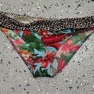 VENUS Floral and Leopard Bikini Bottom